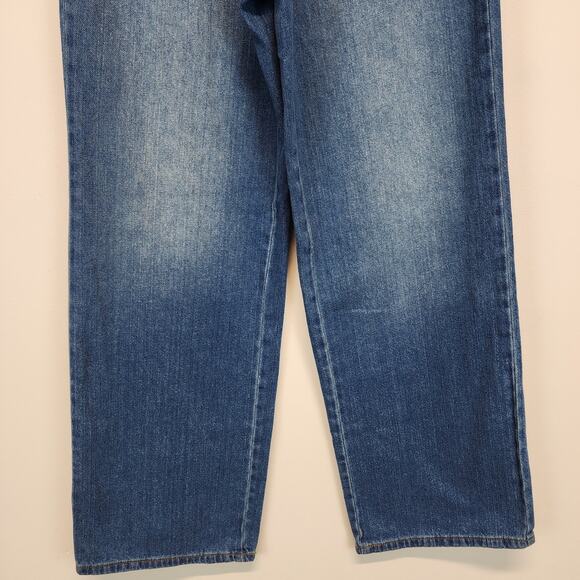 Universal Thread Relaxed Wide Leg Jeans Womens Size 26" No Stretch Cotton Baggy - Picture 6 of 15